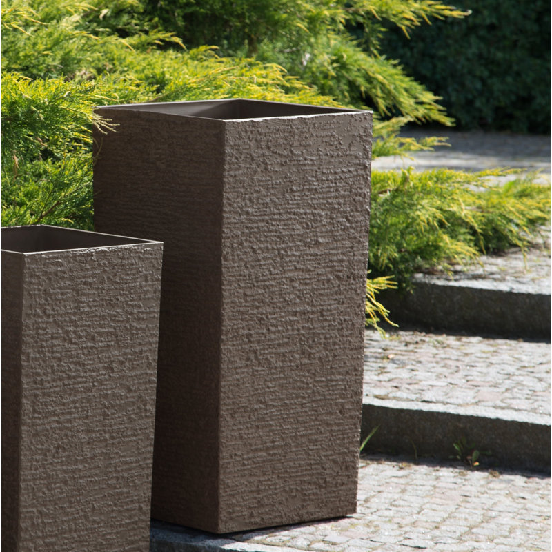Adelina Pot Planter, Brown, 81 cm H x 40 cm W x 40 cm D