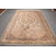 Tapis turc rétro de style kaiseri rétro de style Anatolien beige idéal pour les salons spacieux