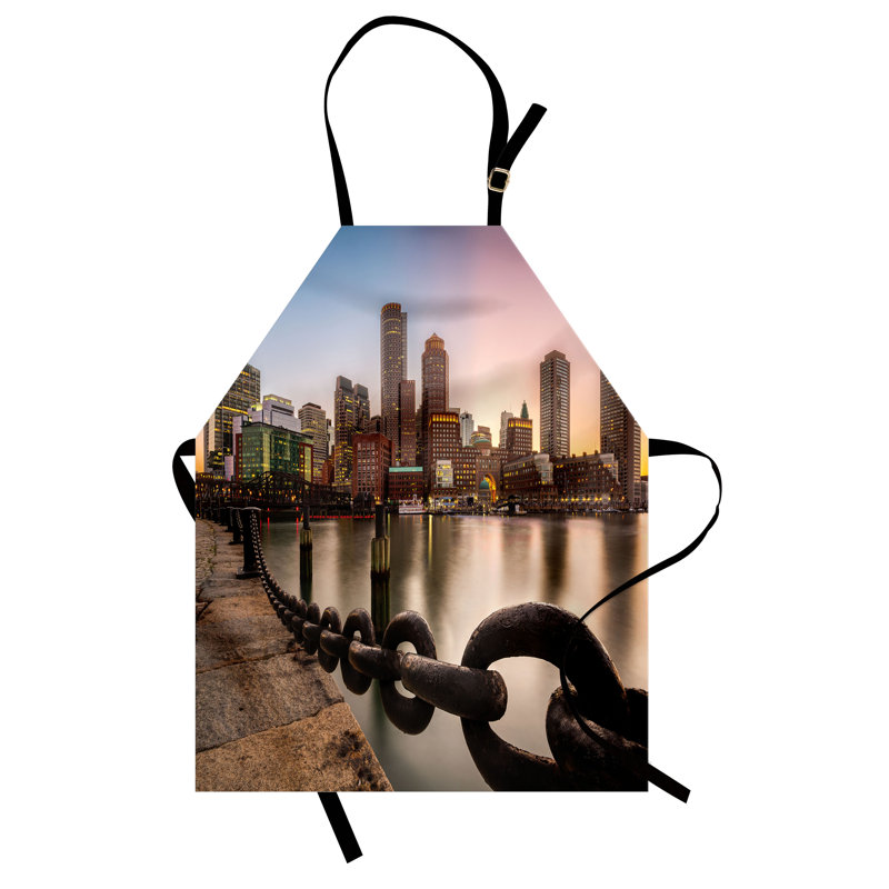 Multicolore, tablier East Urban Home Massachusetts, cuisine, jardinage, taille adulte