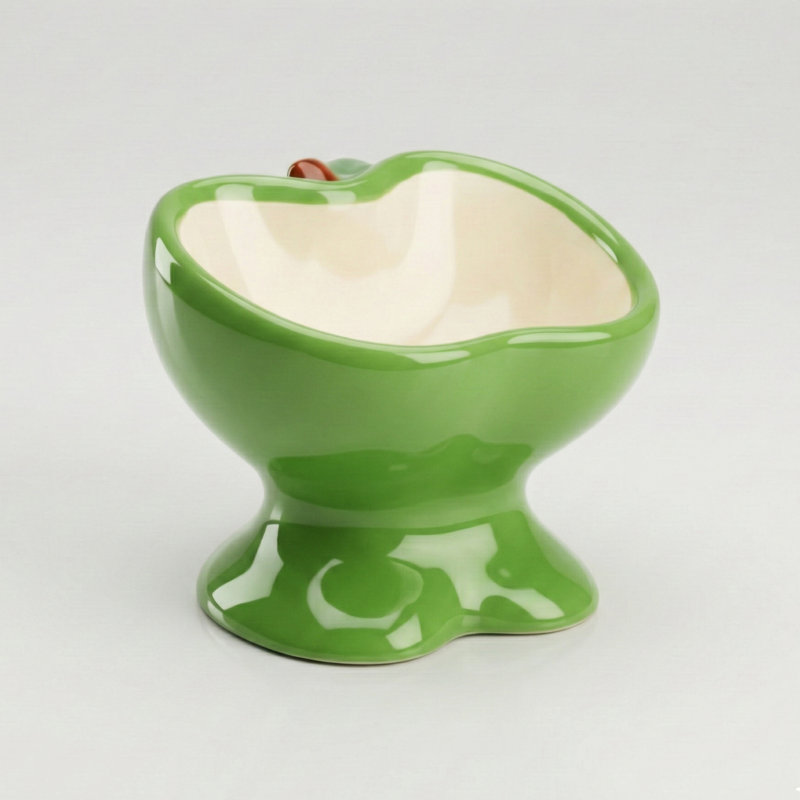 Bol à nourriture pour chat Modern, Vert