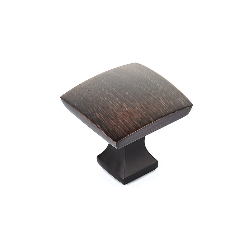 Expression Square Knob, Brushed Oil-Rubbed Bronze