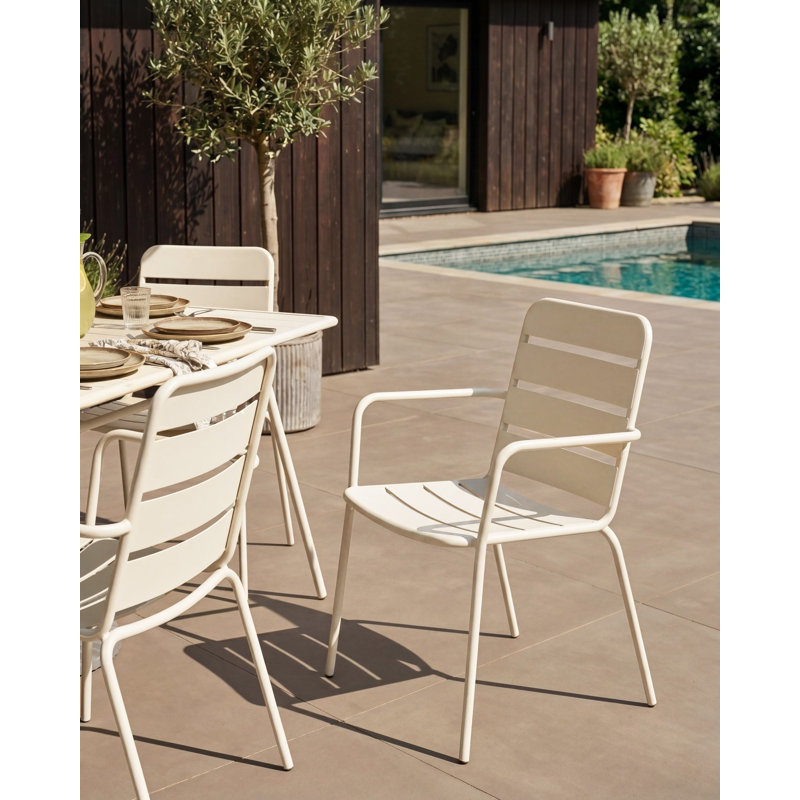 Challender Patio Dining Set Table,