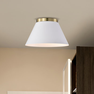 Plafonnier encastré 13,75 po 2 lumières Gareth