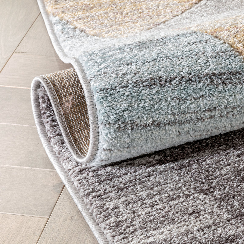 Whoa! Abstract Synthetic Area Rug, Rectangle 120 x 160cm