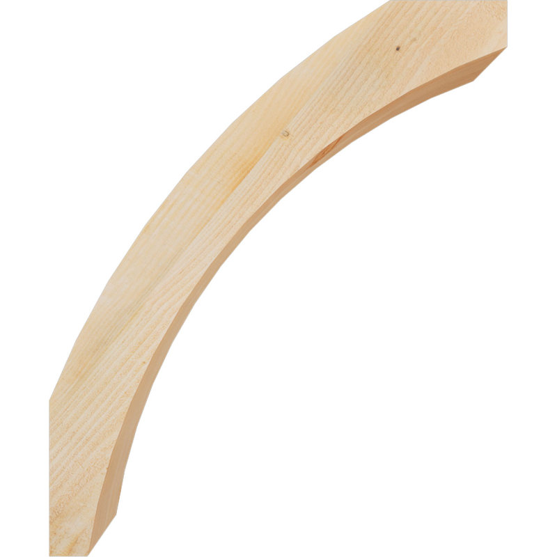 Genouillère Thorton, Sapin Douglas de 6 po (sciage brut), 28 po X H 34 po H