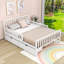 Lit plateforme en bois avec garde-corps et 2 tiroirs Hartlep-1330106561-1330106574