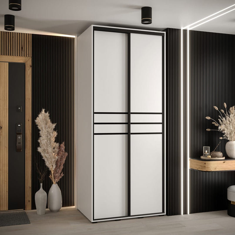 Cannes X 2 Door Steel Wardrobe