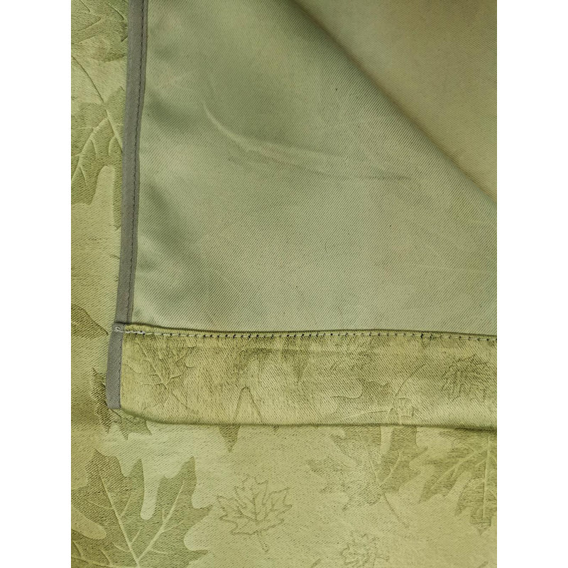 Panneau de rideau simple obscurcissant avec œillets Floral