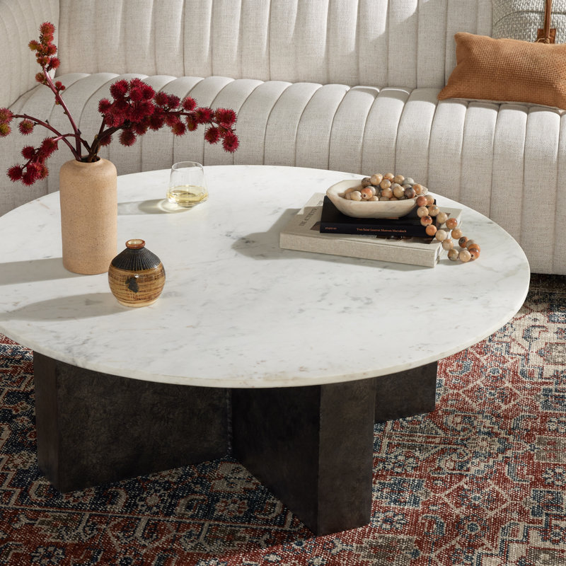 Edana Marble Top Single Coffee Table