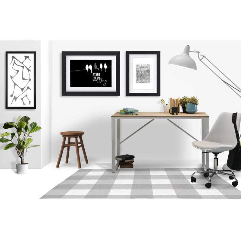 Tapis de chaise rectangulaire Chico, L 36 po x L 60 po, Truite