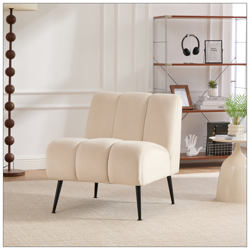 Chaises d'appoint pour le salon, Beige