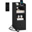 Slim Bedside Tables with Charging Station, Narrow Bedside Cabinet with Drawer, USB & Type-C Ports, Nightstands with Adjustable Shelves for Bedroom, Living Room -687622741