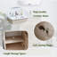 Meuble-lavabo simple 24 po avec plateau en céramique Simote