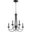 Lustree 5 lumières façon bougie/classique Polito