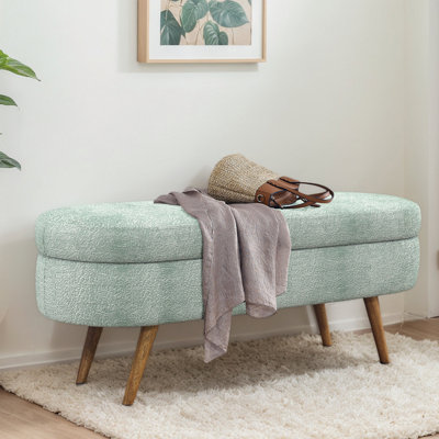 Maly Upholstered 2-Seater Storage Bench