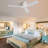 Nicola 52" 3 - Blade Flush Mount Ceiling Fan with remote control-91902317