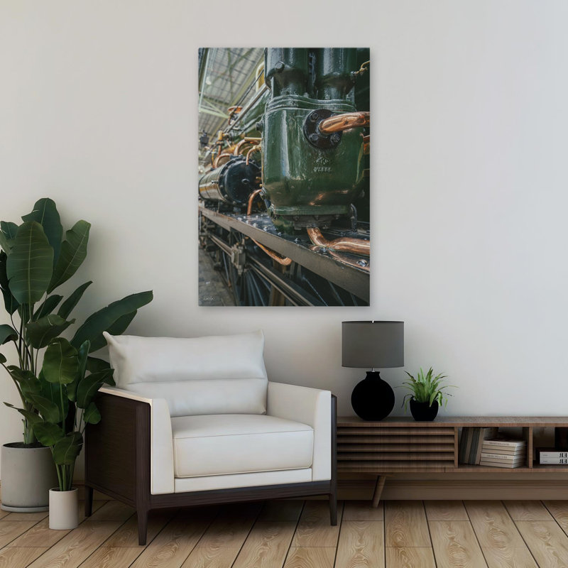 Railroad Car IV - Photographie contemporaine, H 36 po x l 24 po