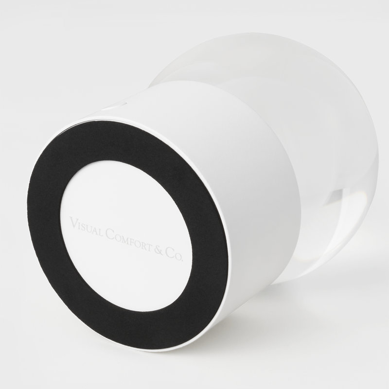 Mina Accent Rechargeable Table Lamp, Matte White