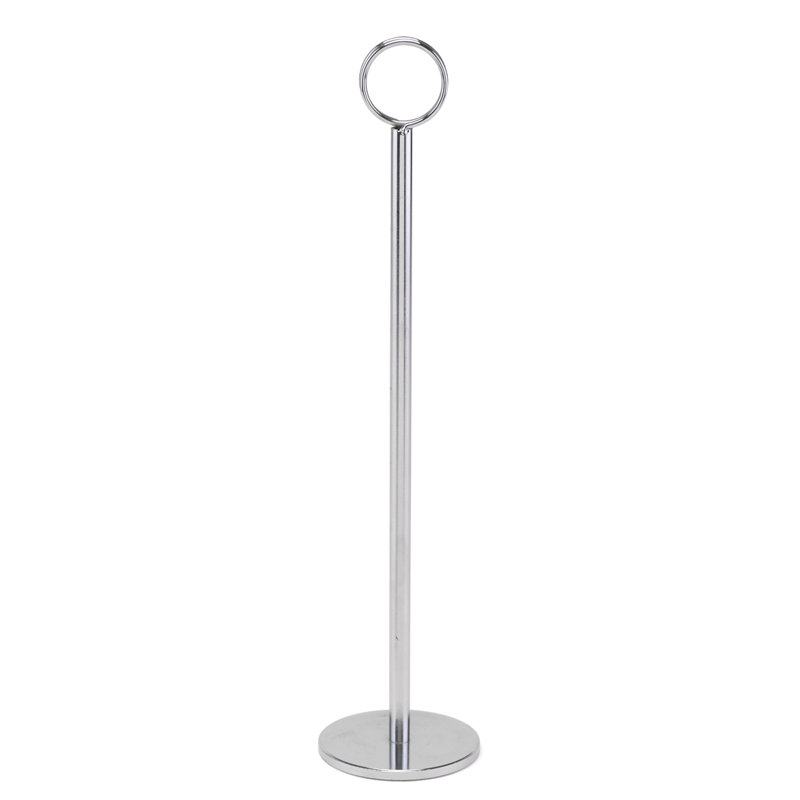 Support à numéro de table, H 15 po x l 2,75 po x P 2,75 po