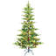Arbre de Noël avec lumières à DEL blanc chaud, pointes en PE + PVC, fil mémoire à dépliage automatique, structure à charnières et support en métal stable - arbre de Noël à assemblage facile-529767620