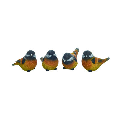  Ensemble de 4 petites décorations printanières en résine