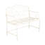 Banc de jardin extérieur - blanc