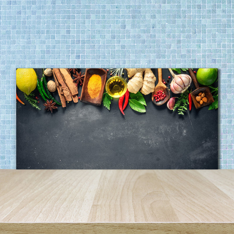 50cm W x 100cm L Glass Peel and Stick Panel