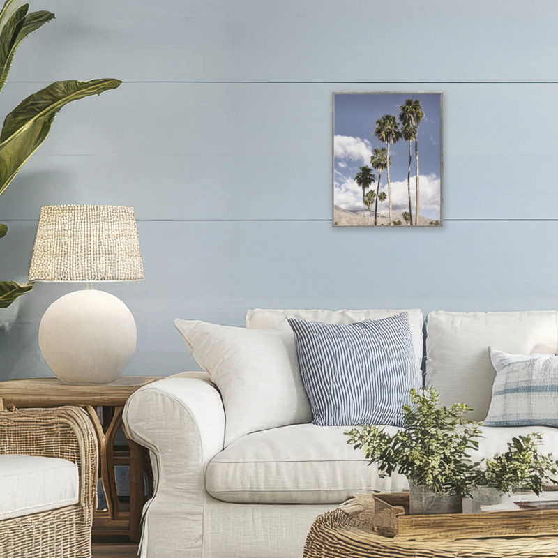 «Palm Springs Looming Trees», estampe numérique, conception de Danita Delimont, Estampe numérique Farmhouse