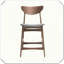 Ensemble de 2 chaises à hauteur de comptoir Polyvalent, durable, pratique, robuste, confortable et élégant-2023763675-2023763674