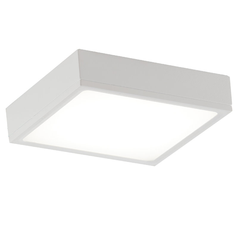 Acrylic LED Flush Mount, White