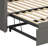 Velvet Upholstered Sofa Bed Daybed Twin Size Daybed with Extended Pop Up Trundle-335673826
