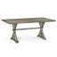 Casually Country Walnut Wood Dining Table-23515296-39861956
