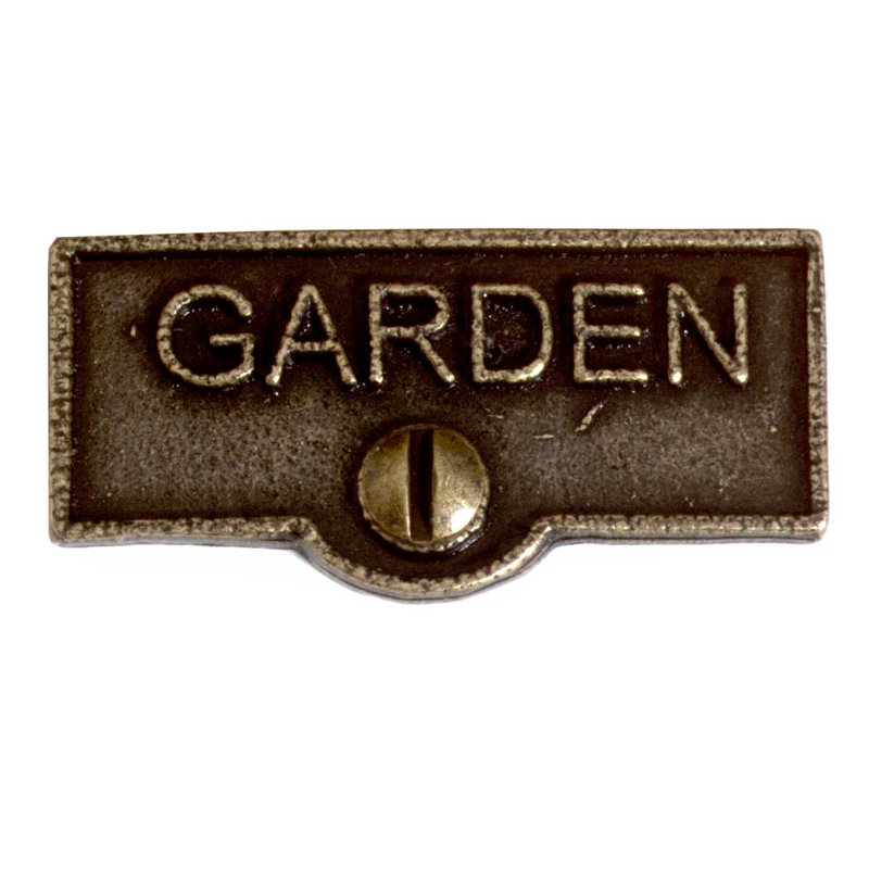 Garden Name Signs Labels Switch Plate Tag