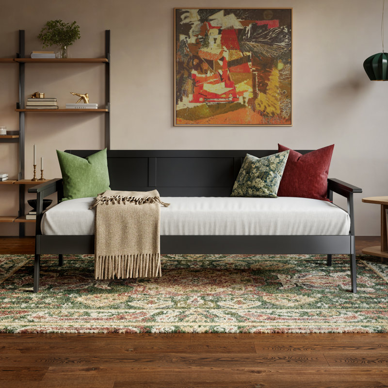 Lit de jour en bois Mesa, Black