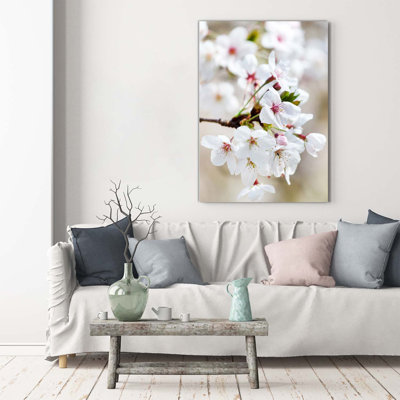 Cherry Blossoms - Wrapped Canvas Print