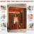 Erommy 2-3 Person Portable Sauna, Far Infrared Sauna In Hemlock