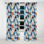 Ethereal Geometric - Rideau abstrait - Rideau abstrait occultant - 1 panneau-107548141