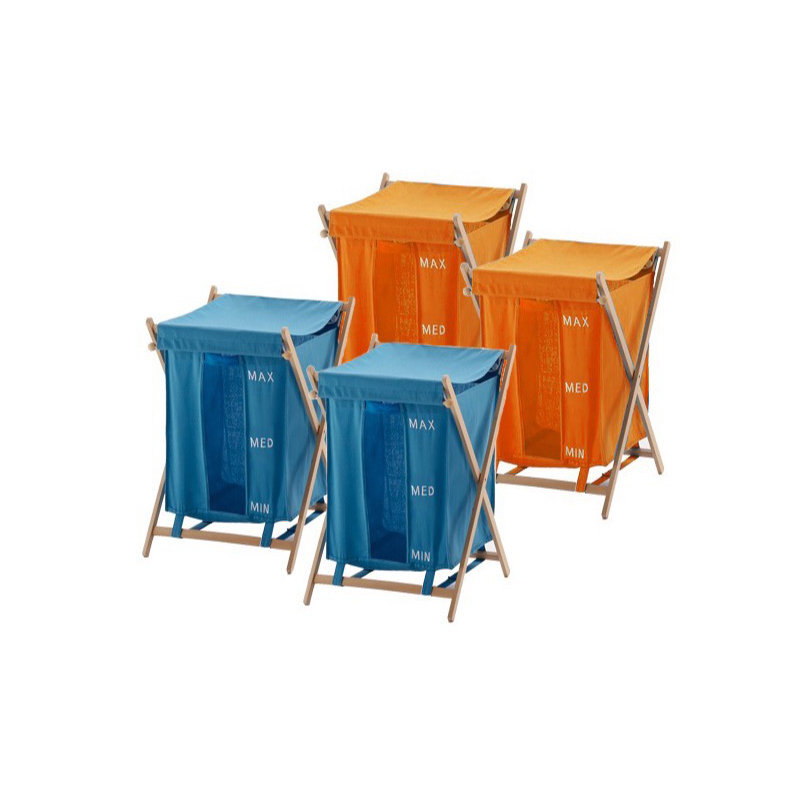 Bubo Laundry Set, Orange/Blue