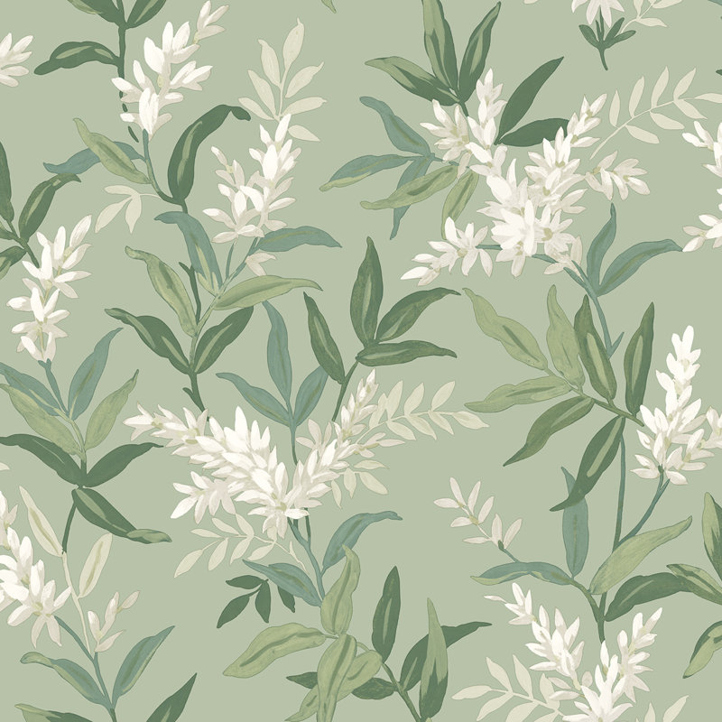 Double rouleau floral