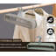 20 Pack Slim Velvet Pants Hangers with Connector Hooks, Non‑Slip Space Saving Closet Organizer for Trousers, Skirts & Dresses