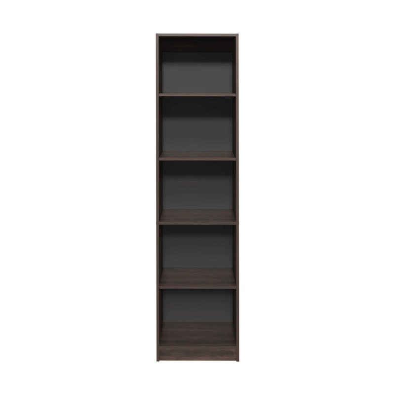 Bibliothèque compacte Xs, Brun / Noir