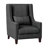 Dishman 29" Modern & Contemporary Textured Accent Chair with Refined Nailhead Trim, Complete Comfort Package-437169577