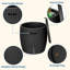9.5 Gallon Patio Ice Chest And Side Table(black)-1046547836