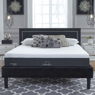 Ananda Sleep System: 12” Pearl and Cool Gel Infused Memory Foam Mattre