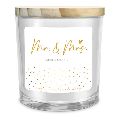 Bougie soja M. et Mme 13Oz Ephésiens 5