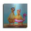«Pool Party» par Lucia Heffernan, reproduction sur toile sans cadre-632047668