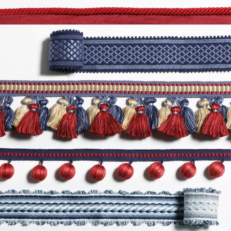 Passementerie Volume I Bastille Trim, Navy