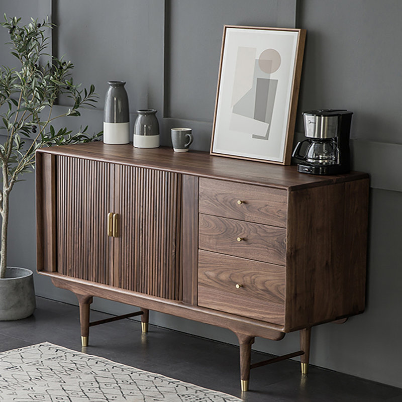 Simple modern Nordic sideboard cabinet