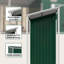Broghin Garden Shed with Extended Roof Outdoor Tool Shed Storage Shed Steel-1026969122