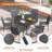 50" Round Outdoor Dining Table-1694211458